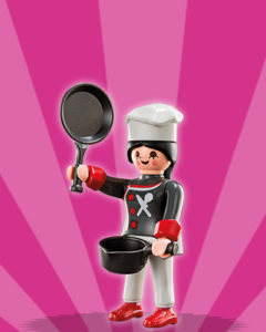 Playmobil Figures Series 4 Girls - Professional Chef 5285