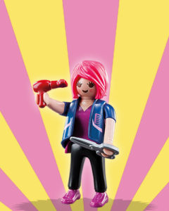 Playmobil Figures Series 5 Girls - Hairdresser