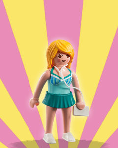 Playmobil Figures Series 5 Girls - Teenager with MP3 Player